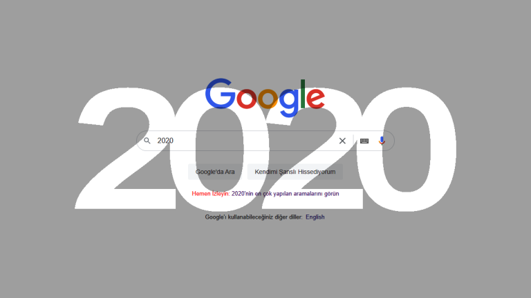 2020’de Google’da En Çok Ne Arandı?