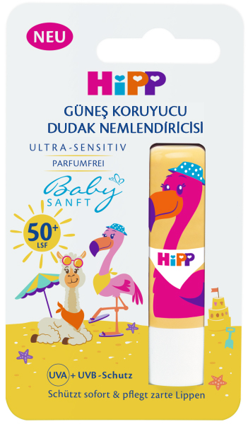 Her Mevsim Kullanılanılabilen ‘Hipp Babysanft Organik Dudak Nemlendiricisi’