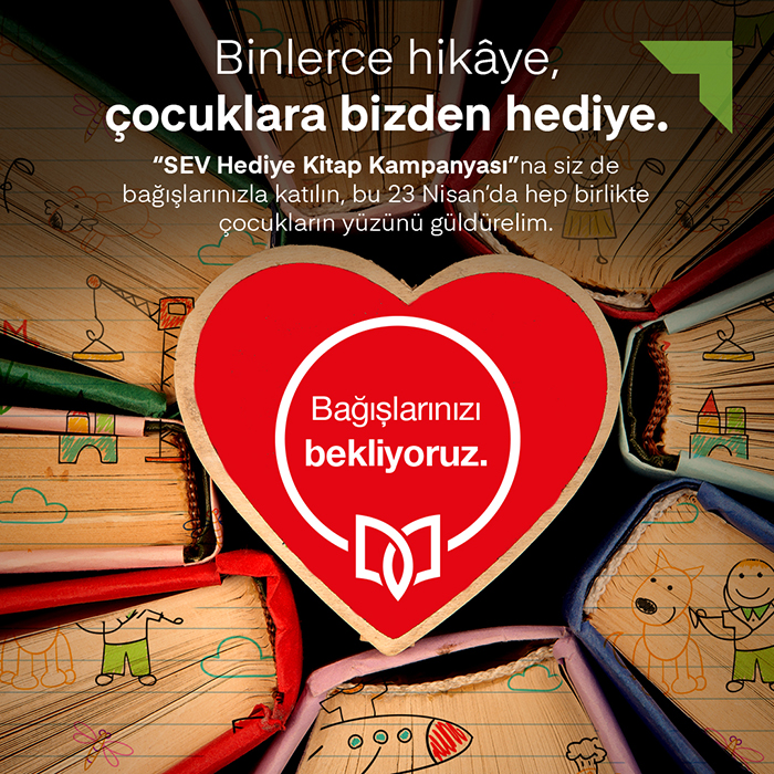 SEV’den Deprem Bölgesinde Eğitim Ve Gelişimi Desteklemek Amacıyla “Hediye Kitap” Kampanyası