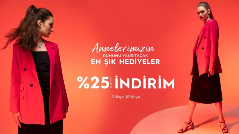 Annelerin Ruhunu Yansıtacak En Şık Hediyelerde %25’e Varan İndirim Başladı!