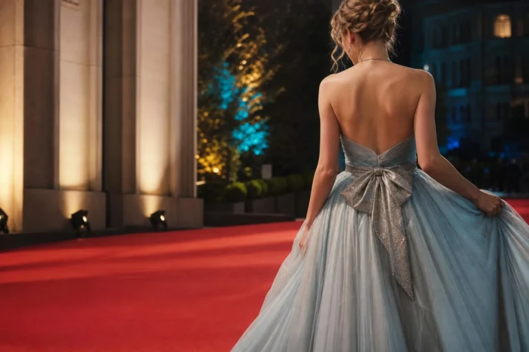 Taylor Swift, Dior elbisesiyle kırmızı halıda Külkedisi hikayesine katıldı